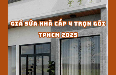 GIÁ SỬA NHÀ CẤP 4 TRỌN GÓI TPHCM 2025 | H2C