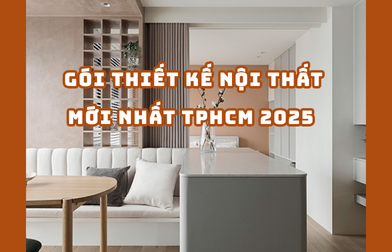GÓI THIẾT KẾ NỘI THẤT MỚI NHẤT TPHCM 2025 | H2C