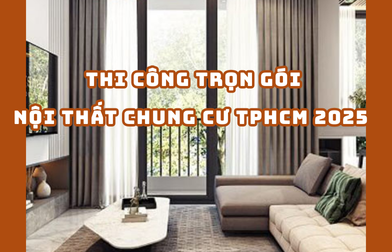 THI CÔNG TRỌN GÓI NỘI THẤT CHUNG CƯ TPHCM 2025 | H2C