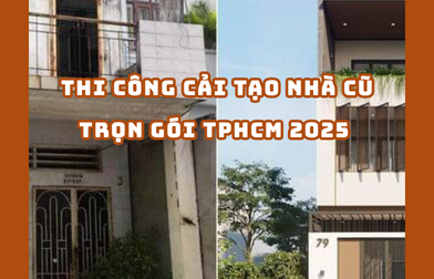 THI CÔNG CẢI TẠO NHÀ CŨ TRỌN GÓI TPHCM 2025 | H2C