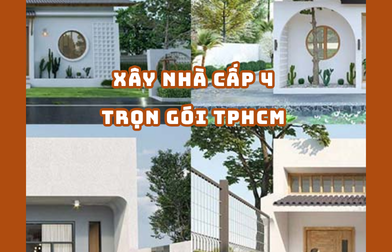 XÂY NHÀ CẤP 4 TRỌN GÓI TPHCM 2025 | H2C