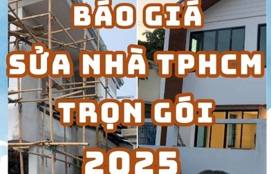 BÁO GIÁ SỬA NHÀ TRỌN GÓI TPHCM 2025 I H2C