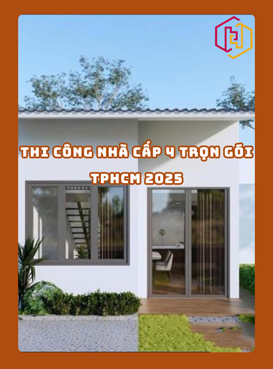 THI CÔNG NHÀ CẤP 4 TRỌN GÓI TPHCM 2025 | H2C
