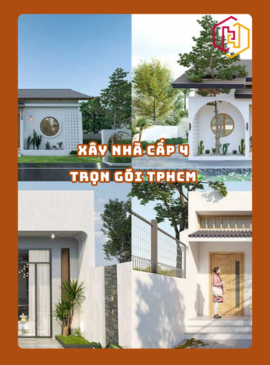 XÂY NHÀ CẤP 4 TRỌN GÓI TPHCM 2025 | H2C