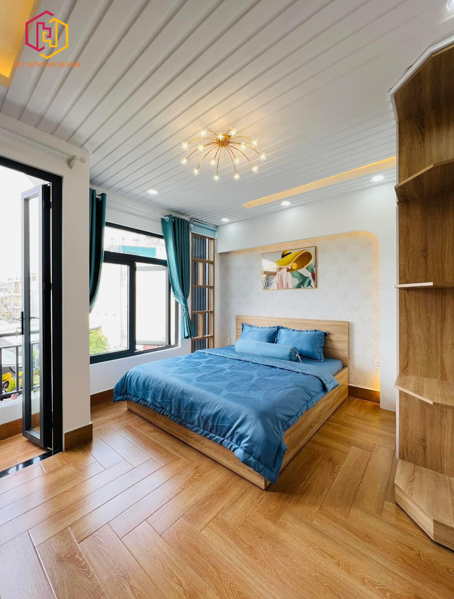 thiết kế nội thất hiện đại, thiết kế nội thất tối giản, nội thất hiện đại sang trọng, H2C INTERIOR DESIGN, Nội Thất H2C, Xây dựng H2C