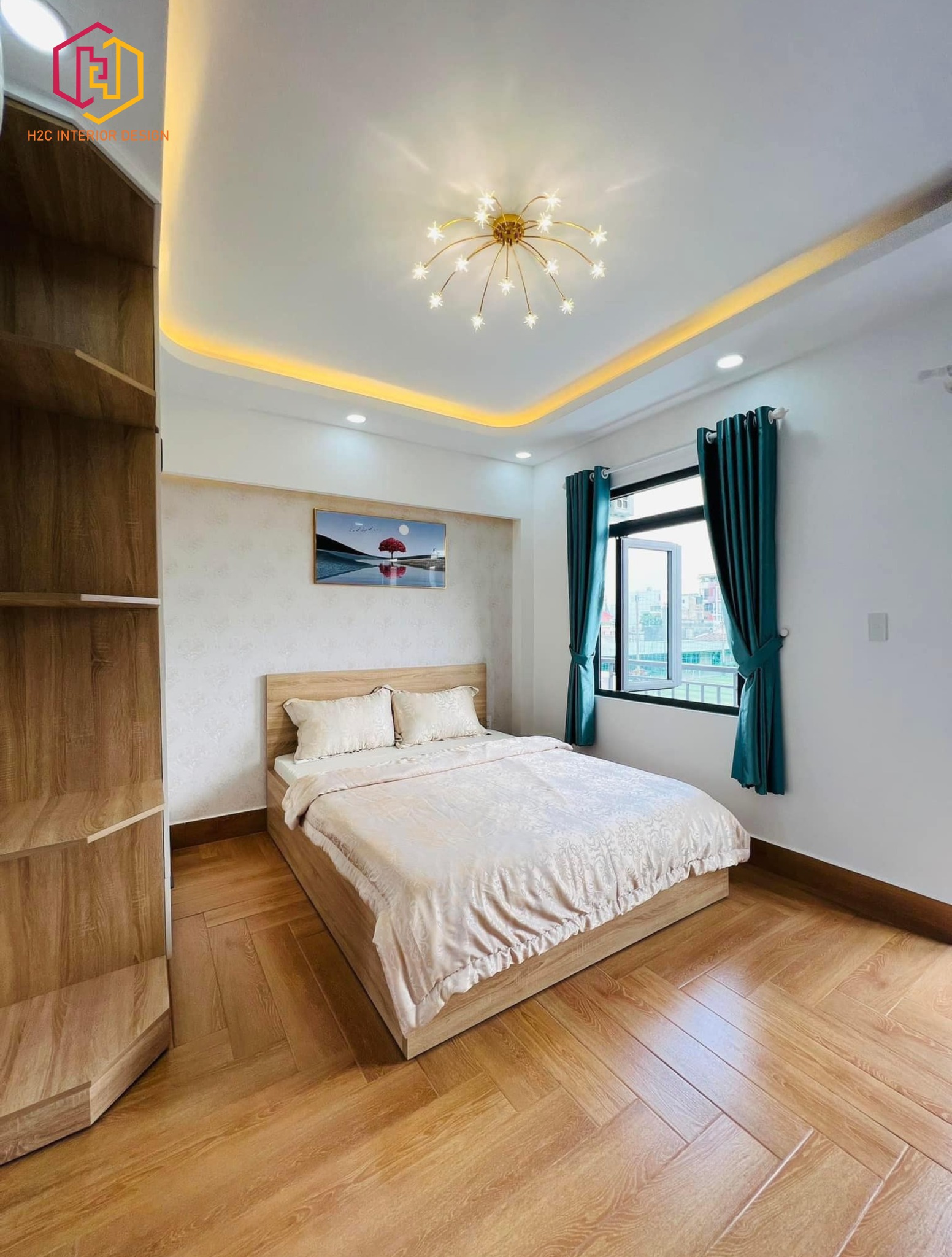 thiết kế nội thất hiện đại, thiết kế nội thất tối giản, nội thất hiện đại sang trọng, H2C INTERIOR DESIGN, Nội Thất H2C, Xây dựng H2C