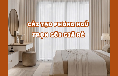 CẢI TẠO PHÒNG NGỦ TRỌN GÓI GIÁ RẺ | H2C