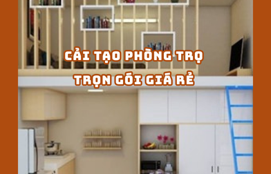 CẢI TẠO PHÒNG TRỌ TRỌN GÓI GIÁ RẺ TPHCM | H2C