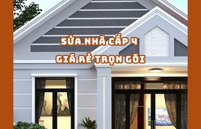 SỬA NHÀ CẤP 4 GIÁ RẺ TRỌN GÓI TPHCM | H2C