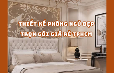 THIẾT KẾ PHÒNG NGỦ ĐẸP TRỌN GÓI GIÁ RẺ TPHCM | H2C