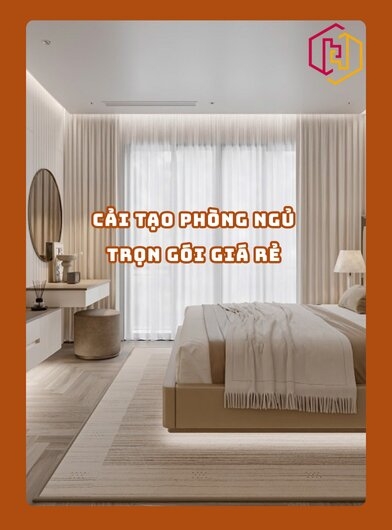 CẢI TẠO PHÒNG NGỦ TRỌN GÓI GIÁ RẺ | H2C