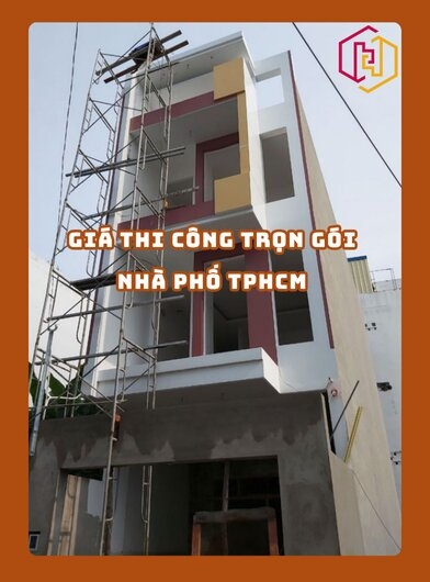 GIÁ THI CÔNG TRỌN GÓI NHÀ PHỐ TPHCM 2025 | H2C