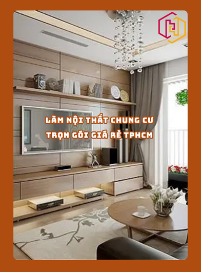 LÀM NỘI THẤT CHUNG CƯ TRỌN GÓI GIÁ RẺ TPHCM | H2C