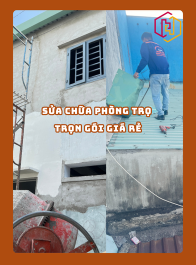 SỬA CHỮA PHÒNG TRỌ TRỌN GÓI GIÁ RẺ TPHCM | H2C