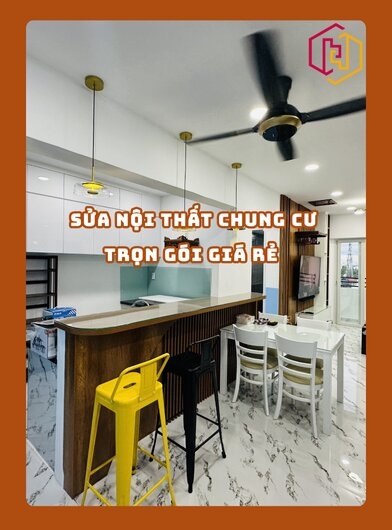 SỬA NỘI THẤT CHUNG CƯ TRỌN GÓI GIÁ RẺ TPHCM 2025 | H2C