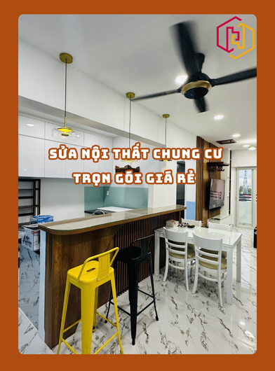 SỬA NỘI THẤT CHUNG CƯ TRỌN GÓI GIÁ RẺ TPHCM 2025 | H2C