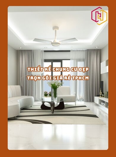 THIẾT KẾ CHUNG CƯ ĐẸP TRỌN GÓI GIÁ RẺ TPHCM | H2C