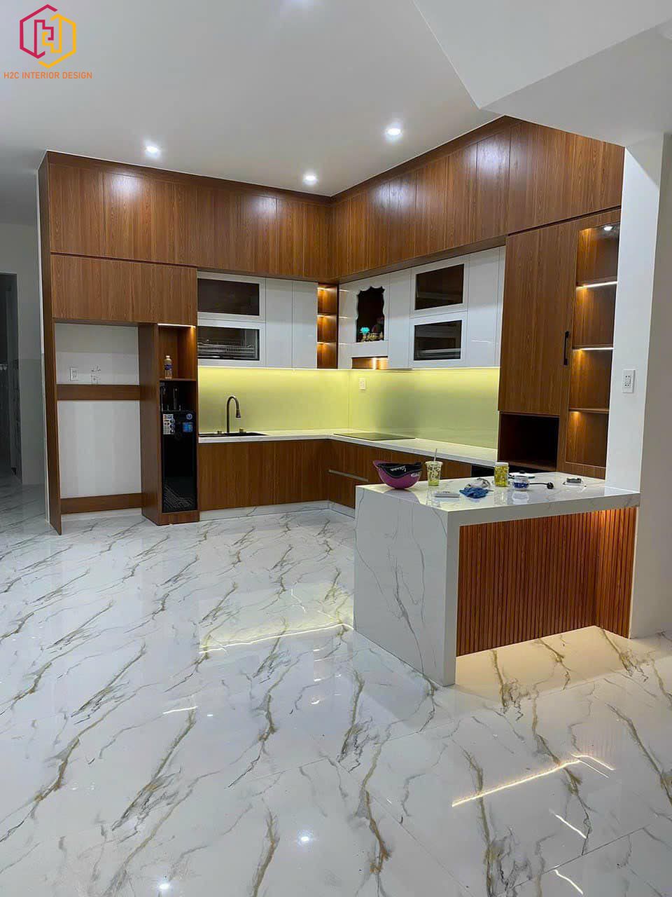 thiết kế nội thất hiện đại, thiết kế nội thất tối giản, nội thất hiện đại sang trọng, H2C INTERIOR DESIGN, Nội Thất H2C, Xây dựng H2C