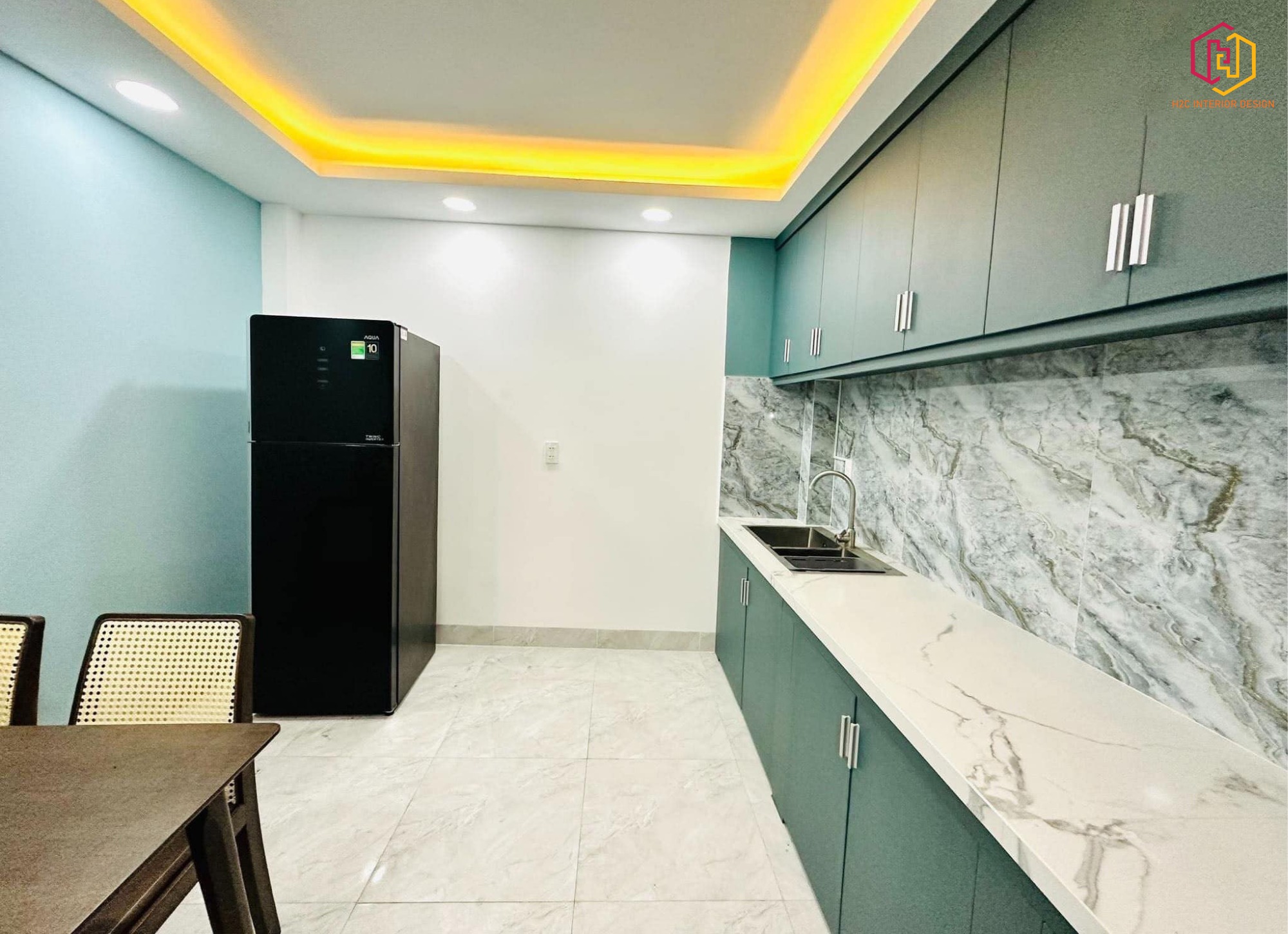 thiết kế nội thất hiện đại, thiết kế nội thất tối giản, nội thất hiện đại sang trọng, H2C INTERIOR DESIGN, Nội Thất H2C, Xây dựng H2C