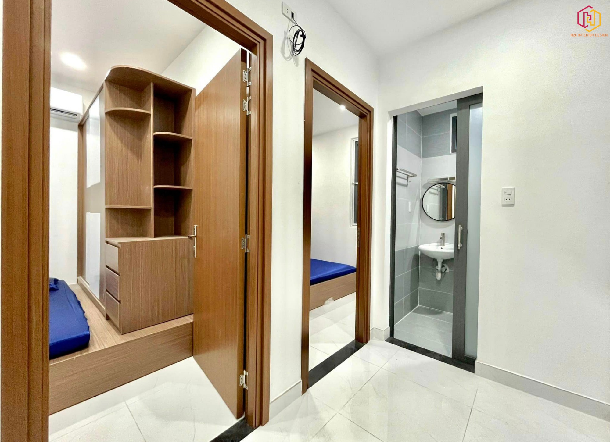 thiết kế nội thất hiện đại, thiết kế nội thất tối giản, nội thất hiện đại sang trọng, H2C INTERIOR DESIGN, Nội Thất H2C, Xây dựng H2C