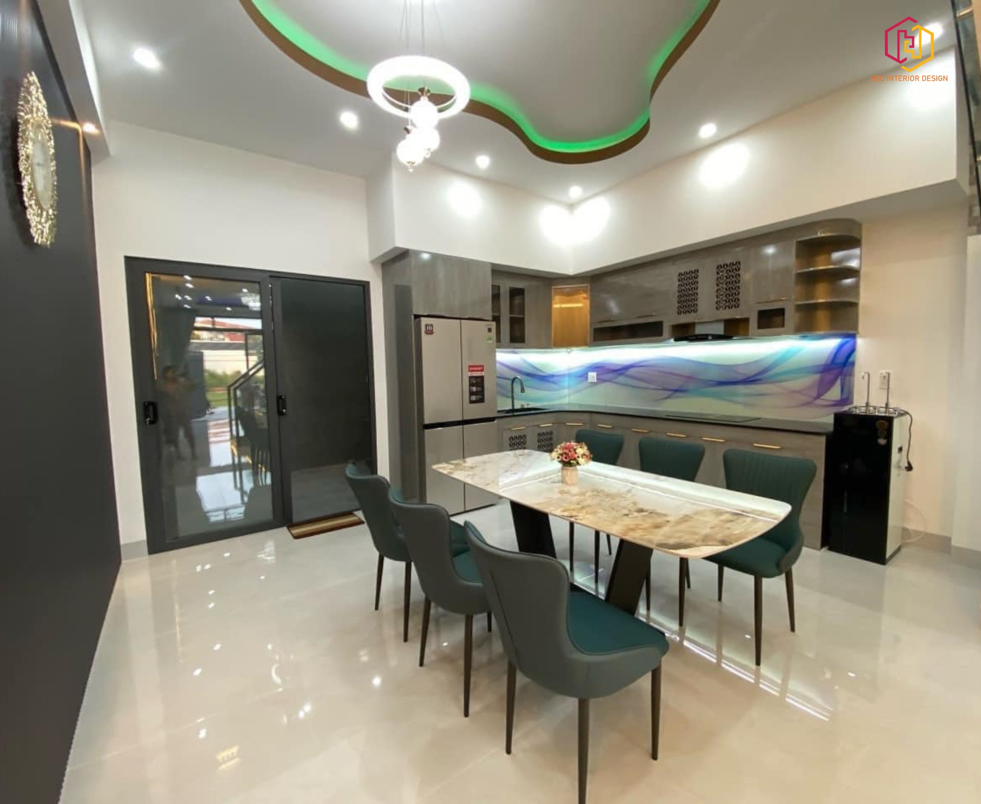 thiết kế nội thất hiện đại, thiết kế nội thất tối giản, nội thất hiện đại sang trọng, H2C INTERIOR DESIGN, Nội Thất H2C, Xây dựng H2C