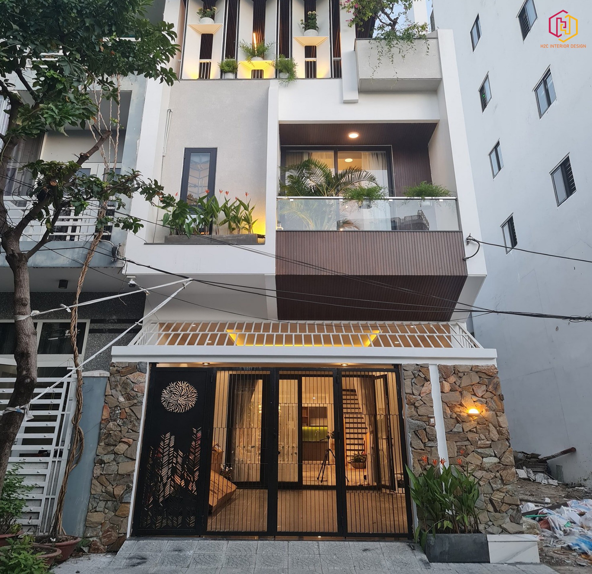 thiết kế nội thất hiện đại, thiết kế nội thất tối giản, nội thất hiện đại sang trọng, H2C INTERIOR DESIGN, Nội Thất H2C, Xây dựng H2C