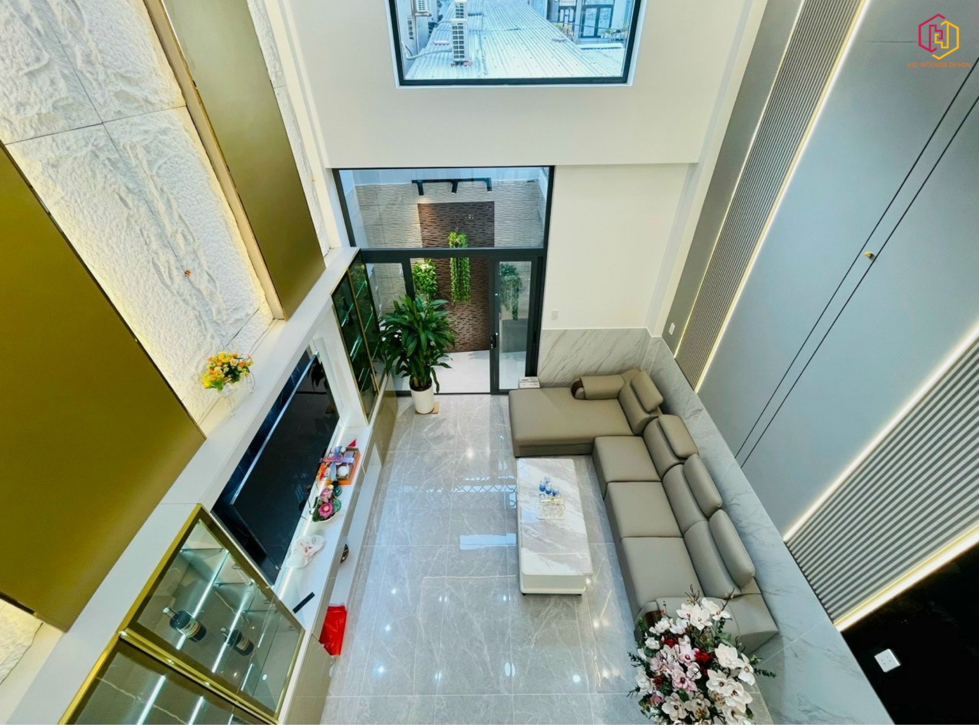 thiết kế nội thất hiện đại, thiết kế nội thất tối giản, nội thất hiện đại sang trọng, H2C INTERIOR DESIGN, Nội Thất H2C, Xây dựng H2C