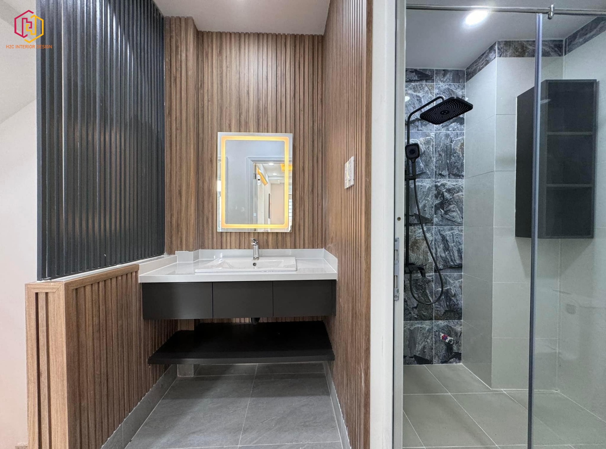 thiết kế nội thất hiện đại, thiết kế nội thất tối giản, nội thất hiện đại sang trọng, H2C INTERIOR DESIGN, Nội Thất H2C, Xây dựng H2C