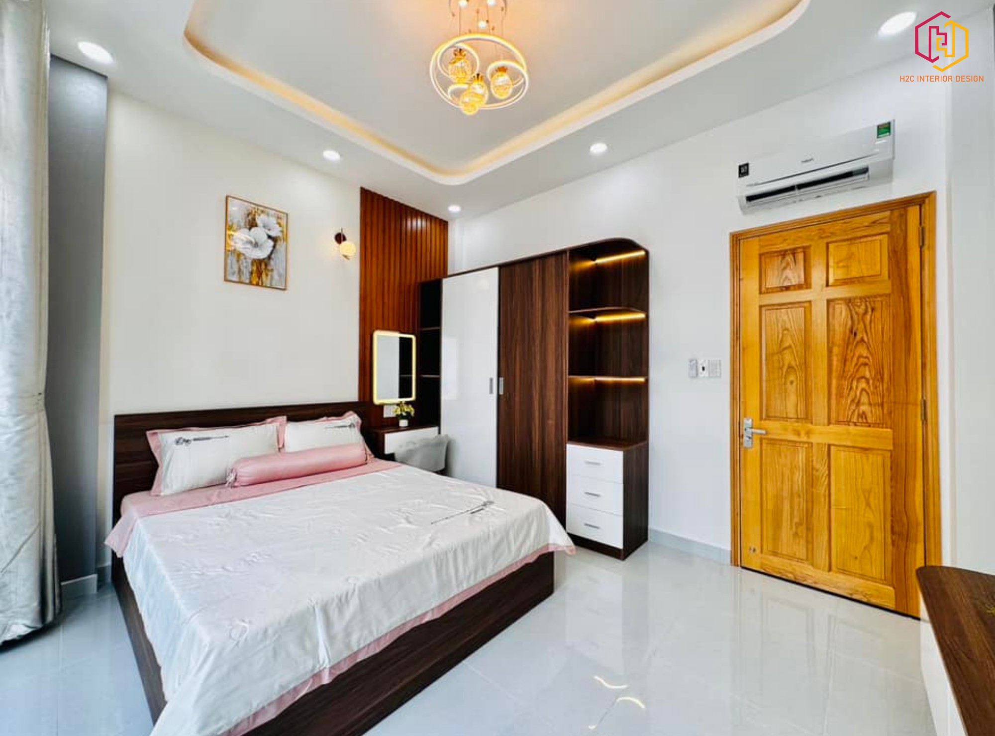 thiết kế nội thất hiện đại, thiết kế nội thất tối giản, nội thất hiện đại sang trọng, H2C INTERIOR DESIGN, Nội Thất H2C, Xây dựng H2C