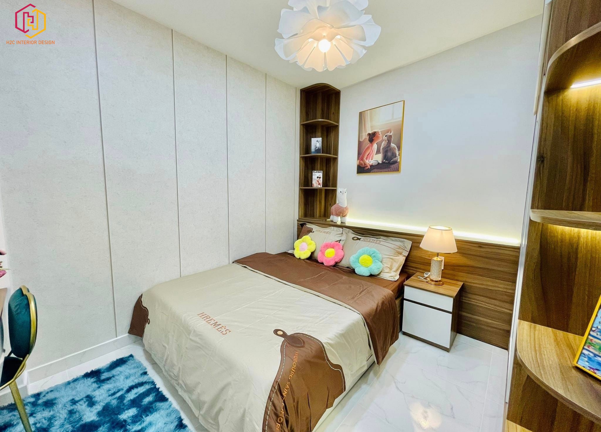 thiết kế nội thất hiện đại, thiết kế nội thất tối giản, nội thất hiện đại sang trọng, H2C INTERIOR DESIGN, Nội Thất H2C, Xây dựng H2C