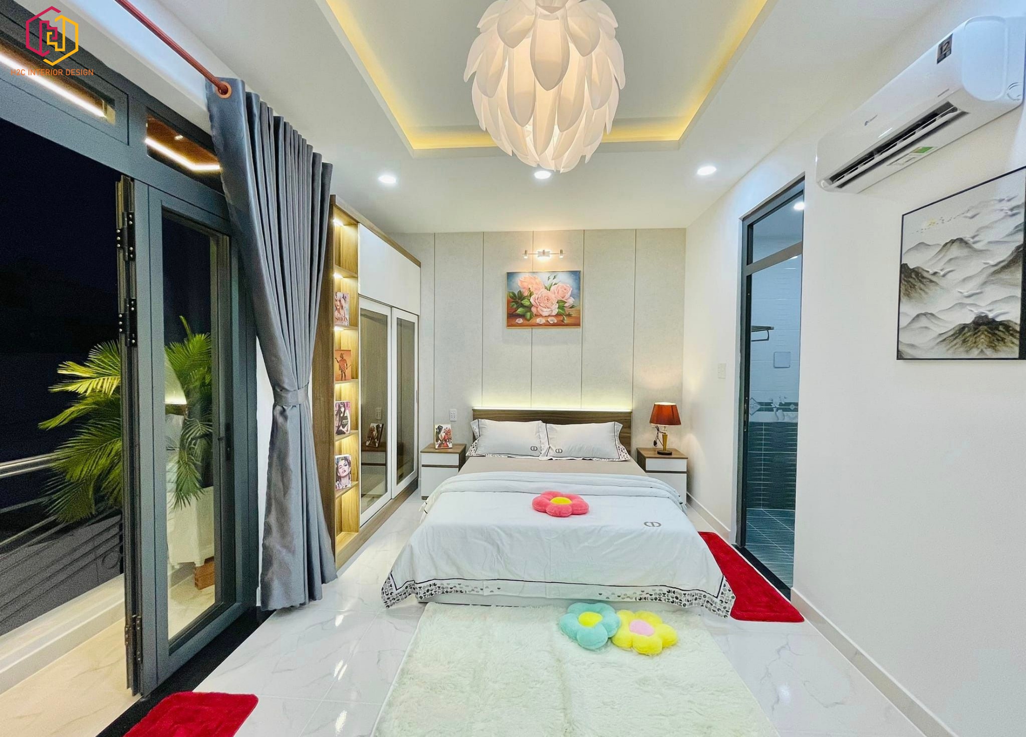 thiết kế nội thất hiện đại, thiết kế nội thất tối giản, nội thất hiện đại sang trọng, H2C INTERIOR DESIGN, Nội Thất H2C, Xây dựng H2C