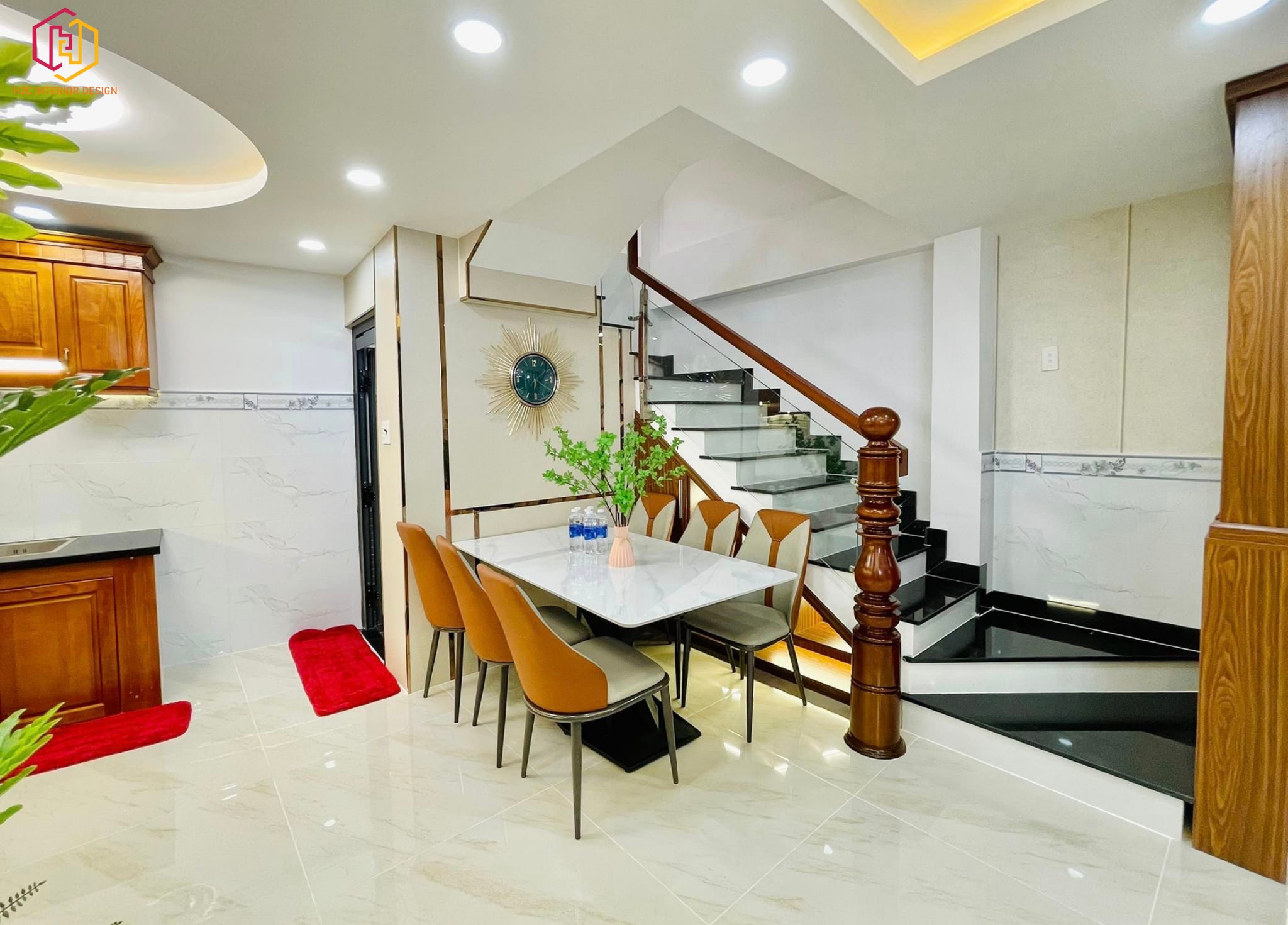 thiết kế nội thất hiện đại, thiết kế nội thất tối giản, nội thất hiện đại sang trọng, H2C INTERIOR DESIGN, Nội Thất H2C, Xây dựng H2C