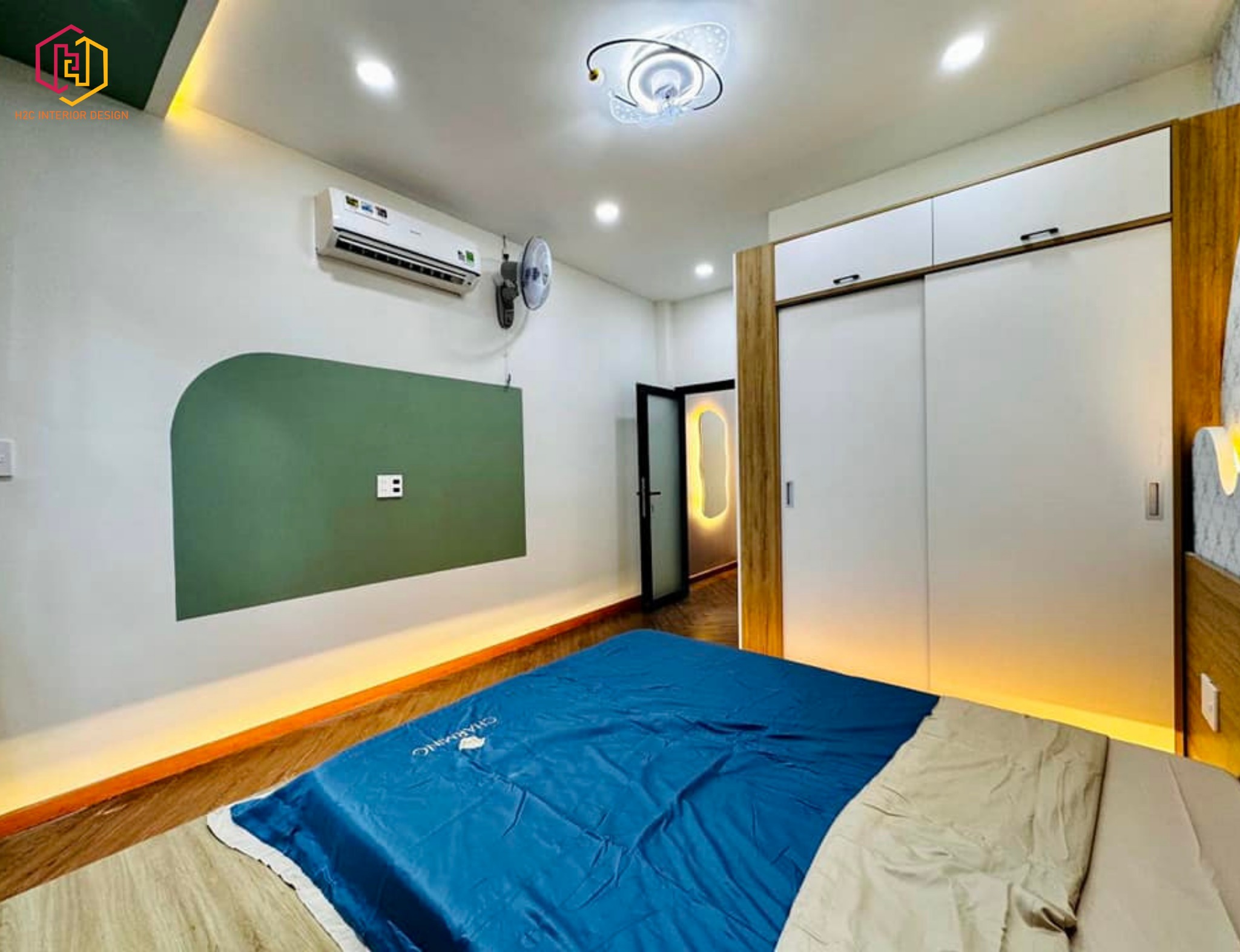 thiết kế nội thất hiện đại, thiết kế nội thất tối giản, nội thất hiện đại sang trọng, H2C INTERIOR DESIGN, Nội Thất H2C, Xây dựng H2C