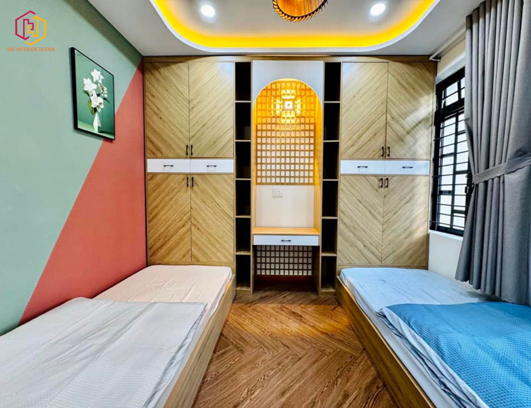 thiết kế nội thất hiện đại, thiết kế nội thất tối giản, nội thất hiện đại sang trọng, H2C INTERIOR DESIGN, Nội Thất H2C, Xây dựng H2C