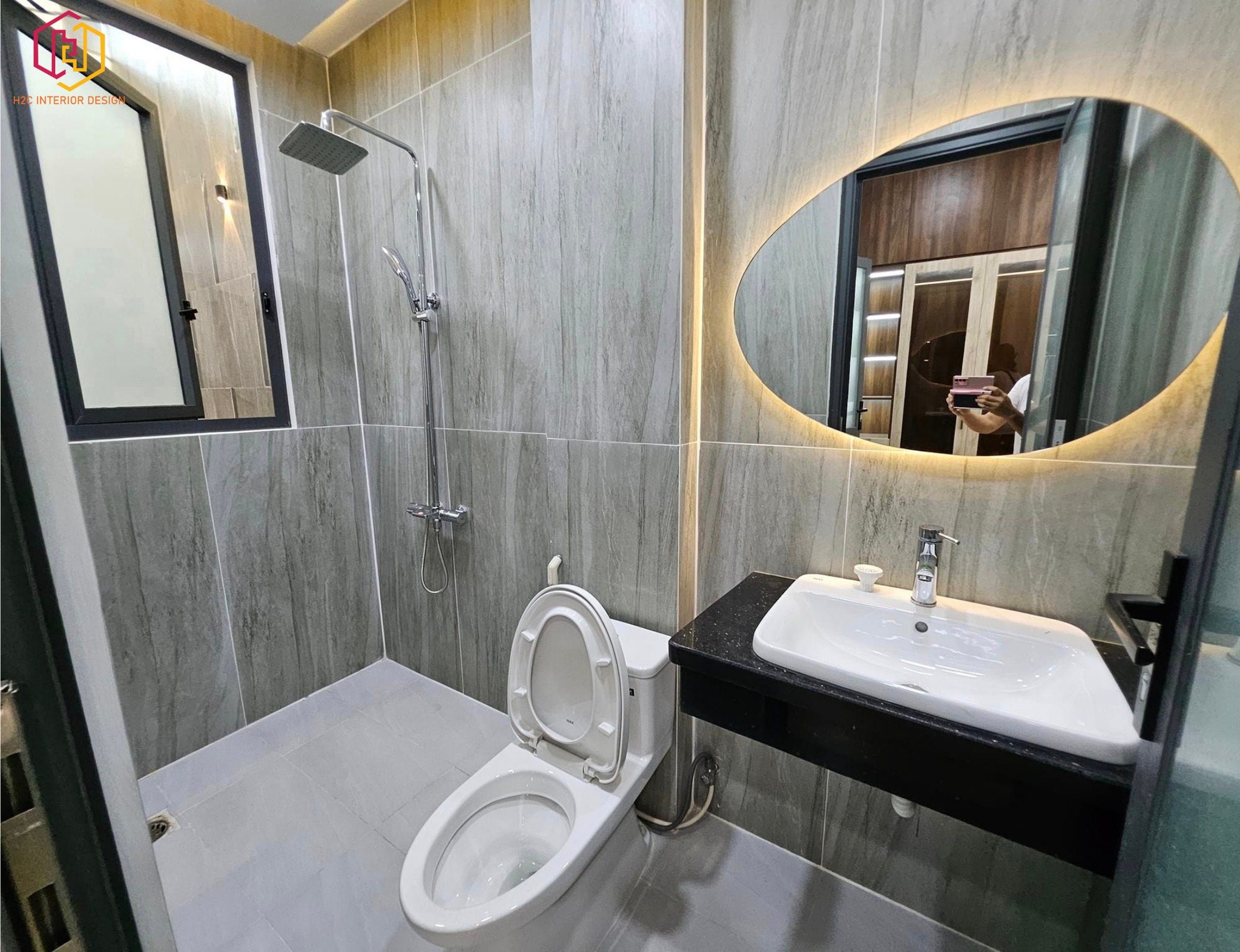 thiết kế nội thất hiện đại, thiết kế nội thất tối giản, nội thất hiện đại sang trọng, H2C INTERIOR DESIGN, Nội Thất H2C, Xây dựng H2C