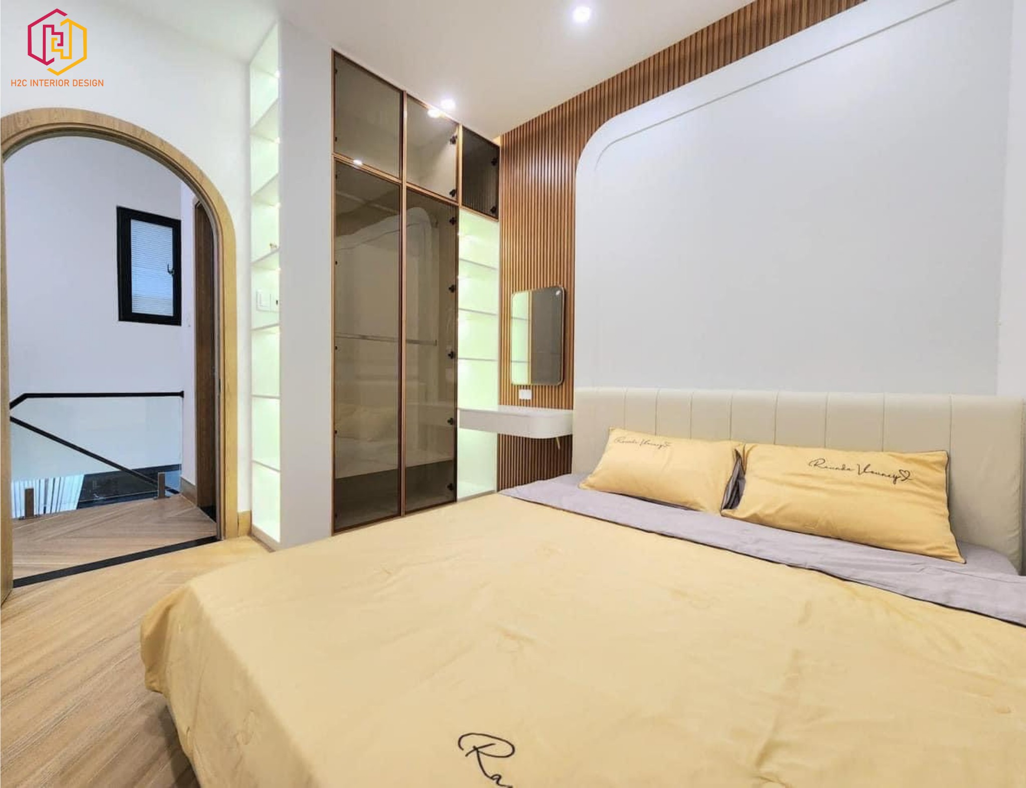 thiết kế nội thất hiện đại, thiết kế nội thất tối giản, nội thất hiện đại sang trọng, H2C INTERIOR DESIGN, Nội Thất H2C, Xây dựng H2C