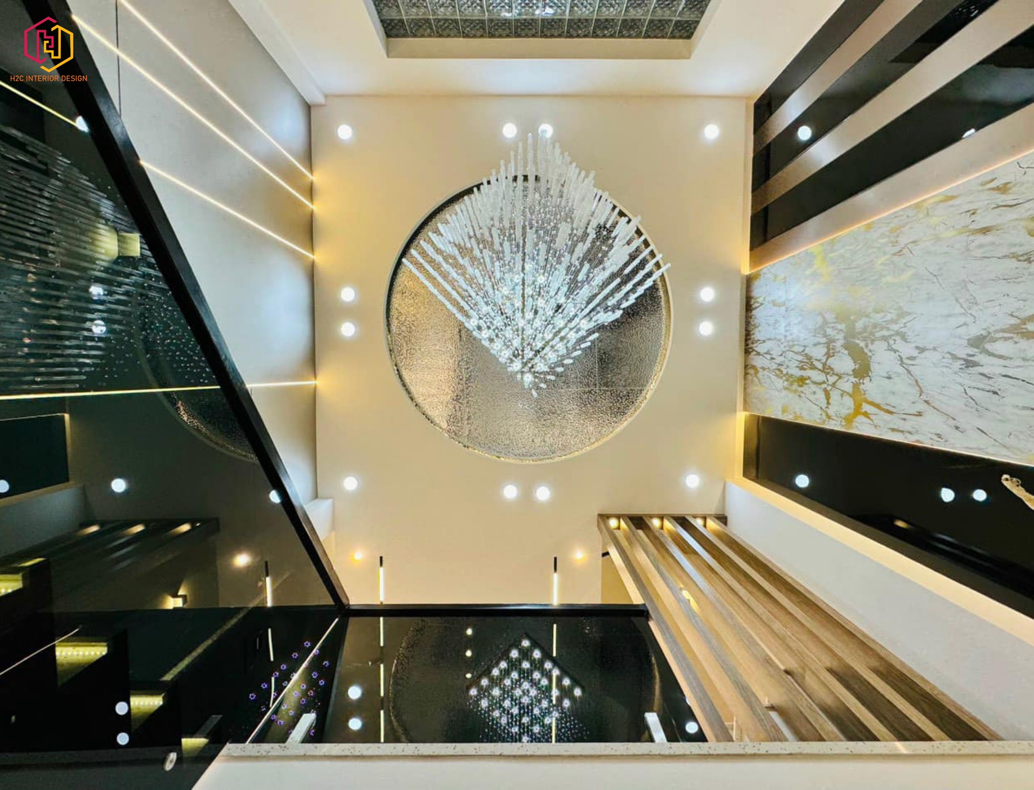 thiết kế nội thất hiện đại, thiết kế nội thất tối giản, nội thất hiện đại sang trọng, H2C INTERIOR DESIGN, Nội Thất H2C, Xây dựng H2C