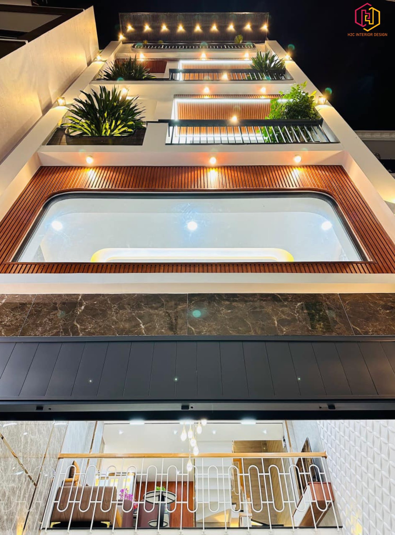 thiết kế nội thất hiện đại, thiết kế nội thất tối giản, nội thất hiện đại sang trọng, H2C INTERIOR DESIGN, Nội Thất H2C, Xây dựng H2C