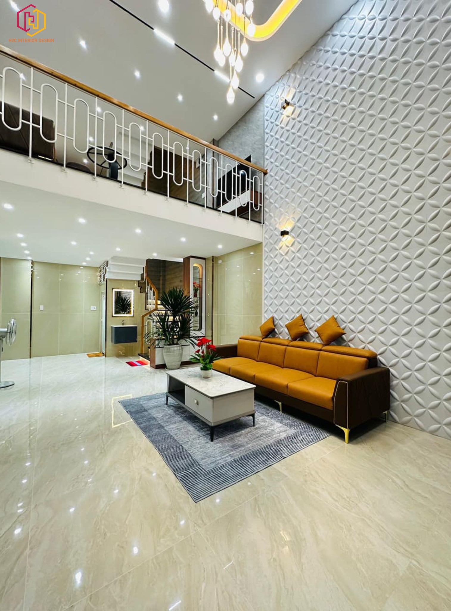 thiết kế nội thất hiện đại, thiết kế nội thất tối giản, nội thất hiện đại sang trọng, H2C INTERIOR DESIGN, Nội Thất H2C, Xây dựng H2C