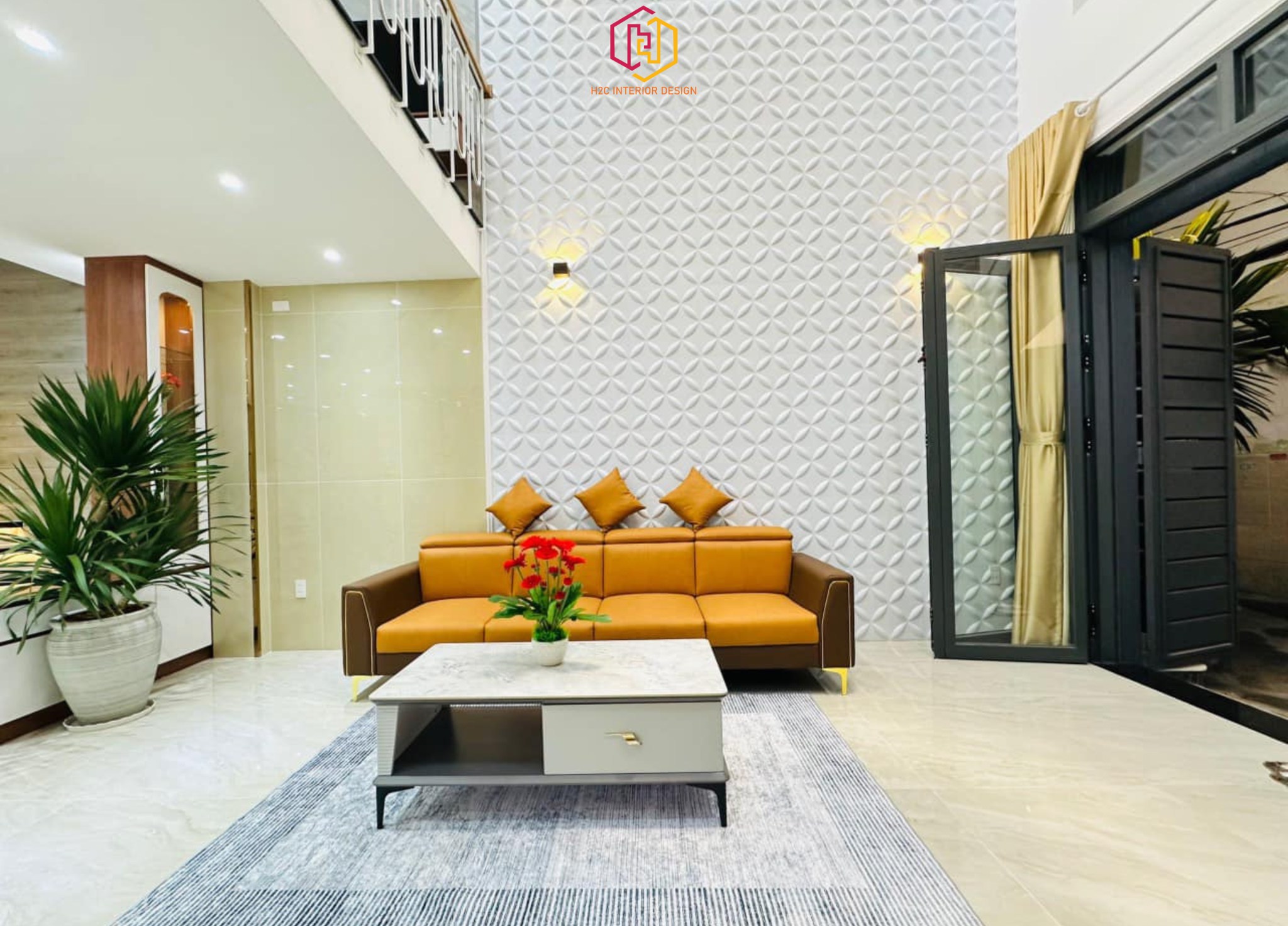 thiết kế nội thất hiện đại, thiết kế nội thất tối giản, nội thất hiện đại sang trọng, H2C INTERIOR DESIGN, Nội Thất H2C, Xây dựng H2C