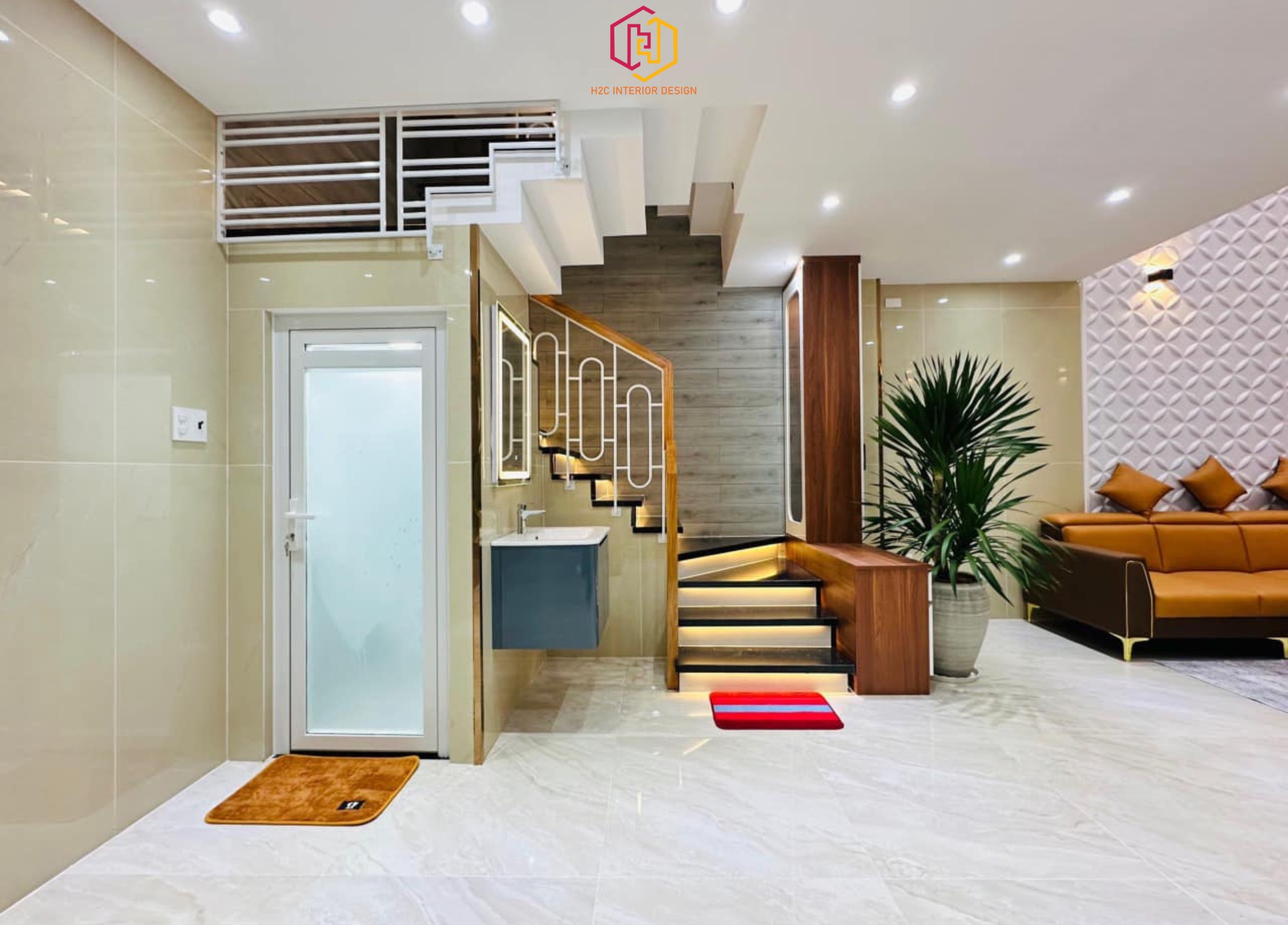 thiết kế nội thất hiện đại, thiết kế nội thất tối giản, nội thất hiện đại sang trọng, H2C INTERIOR DESIGN, Nội Thất H2C, Xây dựng H2C