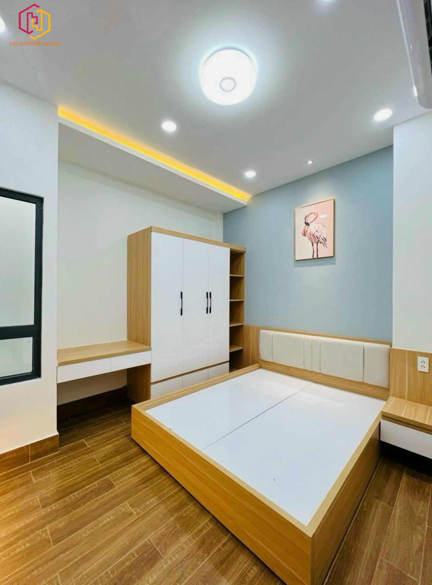 thiết kế nội thất hiện đại, thiết kế nội thất tối giản, nội thất hiện đại sang trọng, H2C INTERIOR DESIGN, Nội Thất H2C, Xây dựng H2C