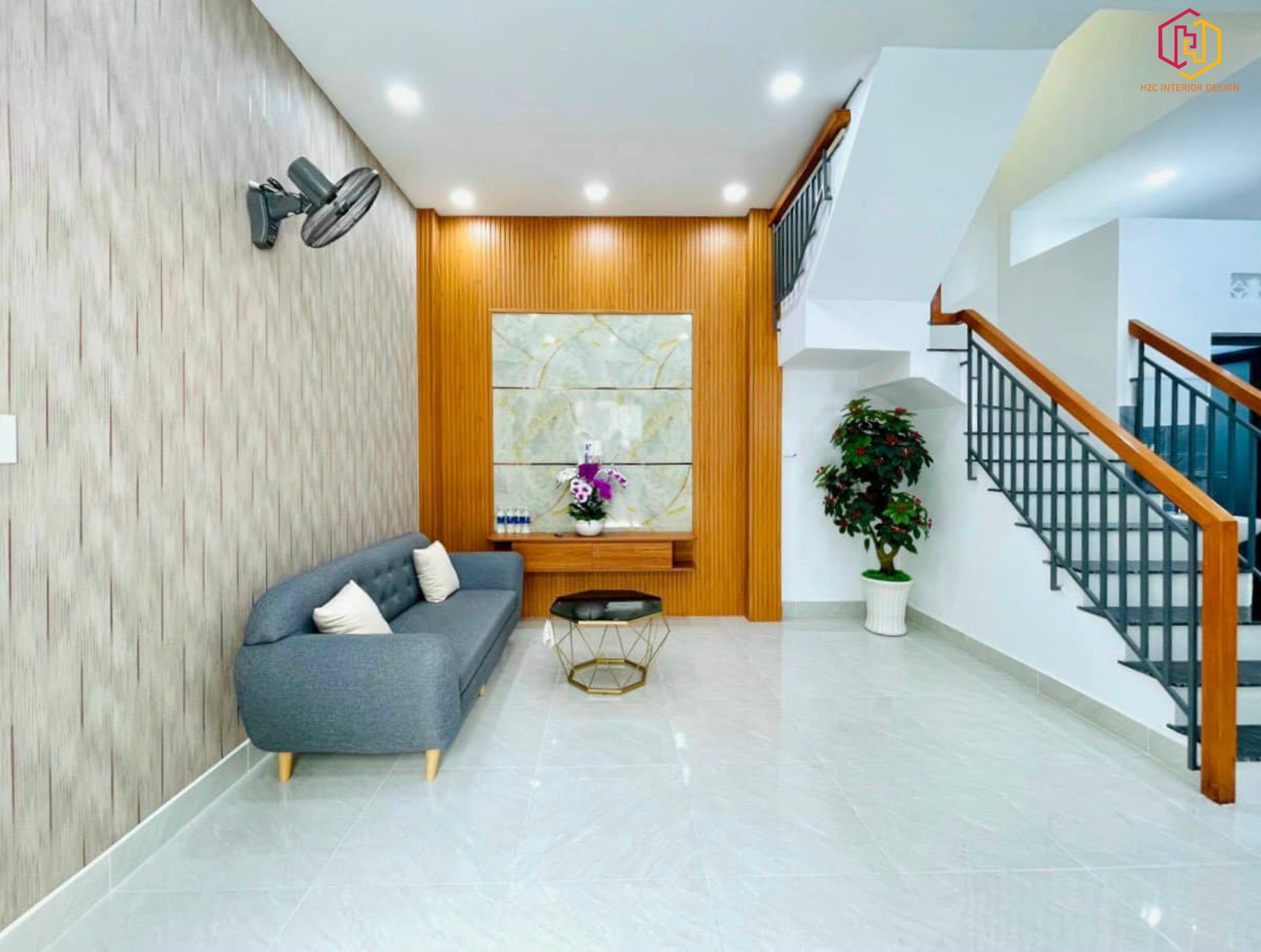 thiết kế nội thất hiện đại, thiết kế nội thất tối giản, nội thất hiện đại sang trọng, H2C INTERIOR DESIGN, Nội Thất H2C, Xây dựng H2C