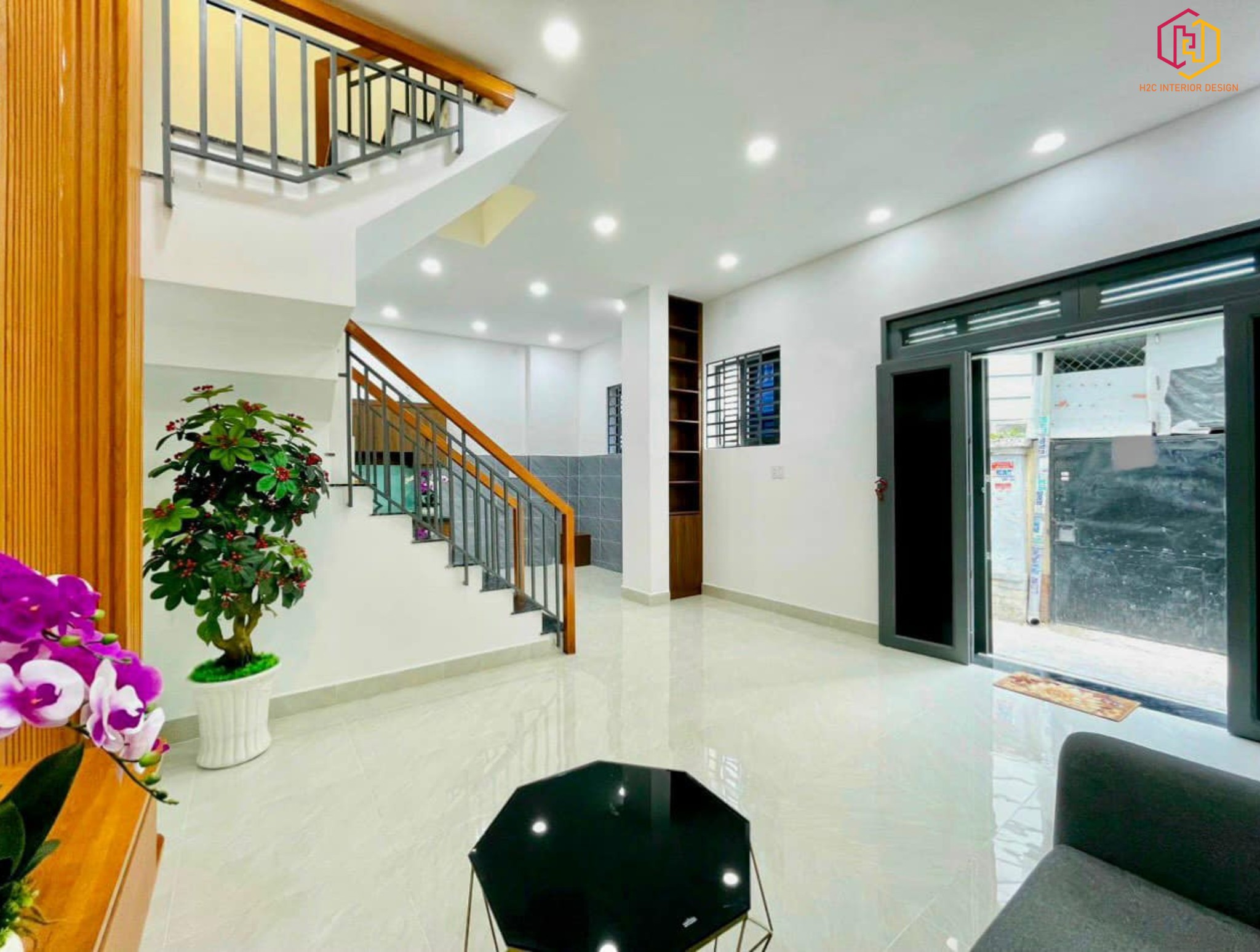 thiết kế nội thất hiện đại, thiết kế nội thất tối giản, nội thất hiện đại sang trọng, H2C INTERIOR DESIGN, Nội Thất H2C, Xây dựng H2C
