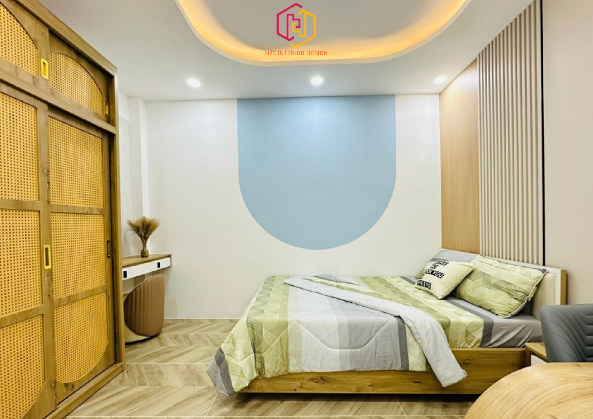 thiết kế nội thất hiện đại, thiết kế nội thất tối giản, nội thất hiện đại sang trọng, H2C INTERIOR DESIGN, Nội Thất H2C, Xây dựng H2C