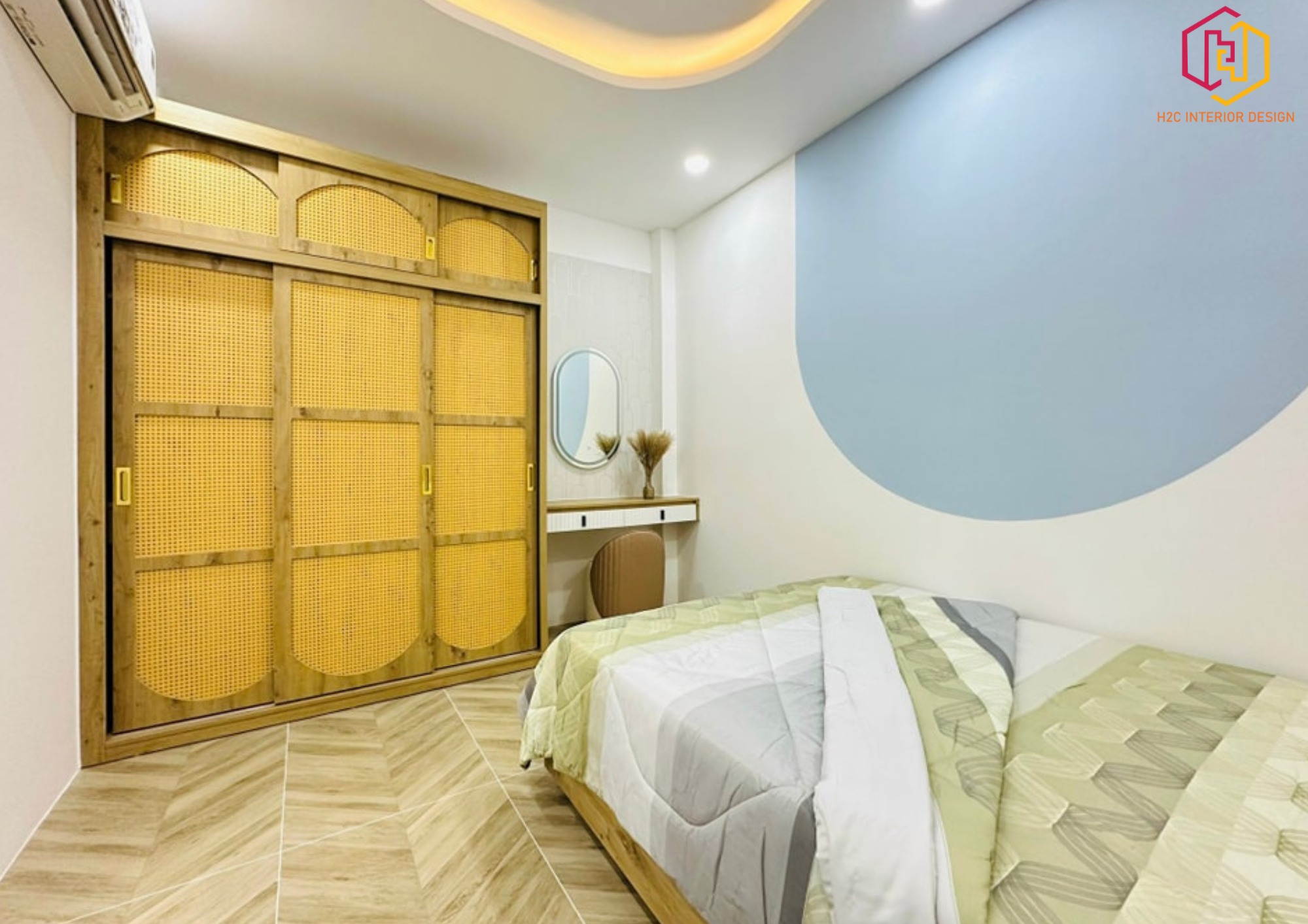 thiết kế nội thất hiện đại, thiết kế nội thất tối giản, nội thất hiện đại sang trọng, H2C INTERIOR DESIGN, Nội Thất H2C, Xây dựng H2C