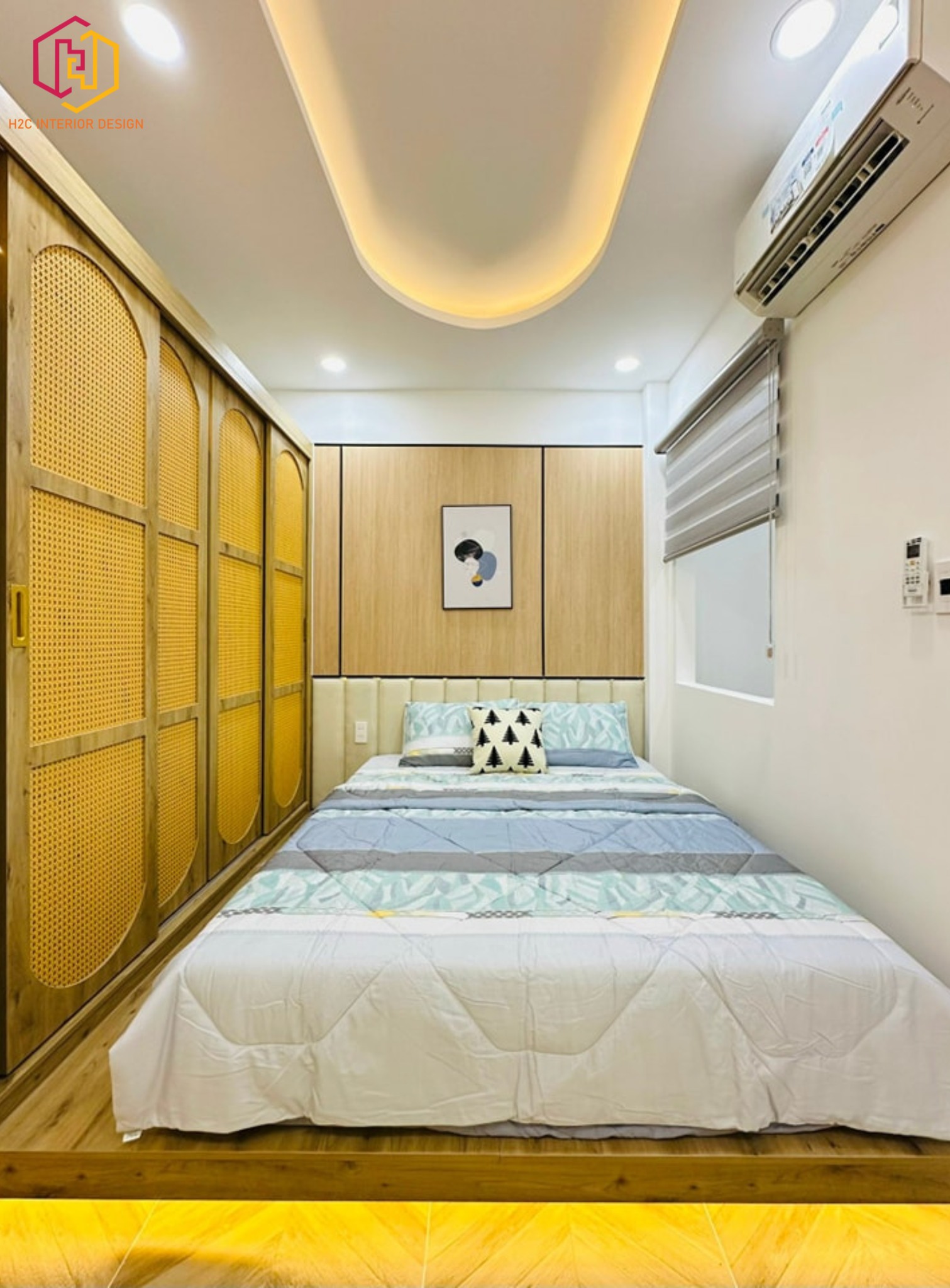 thiết kế nội thất hiện đại, thiết kế nội thất tối giản, nội thất hiện đại sang trọng, H2C INTERIOR DESIGN, Nội Thất H2C, Xây dựng H2C