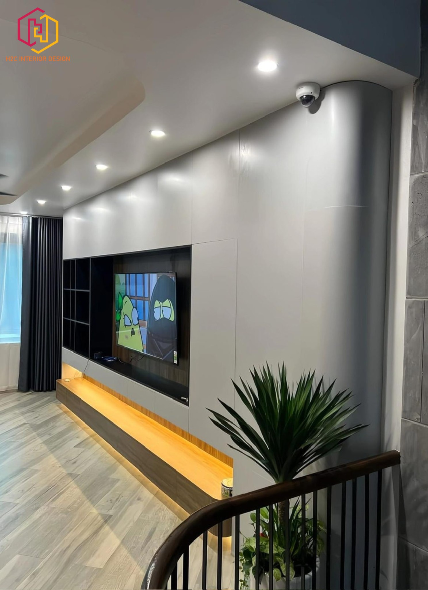 thiết kế nội thất hiện đại, thiết kế nội thất tối giản, nội thất hiện đại sang trọng, H2C INTERIOR DESIGN, Nội Thất H2C, Xây dựng H2C
