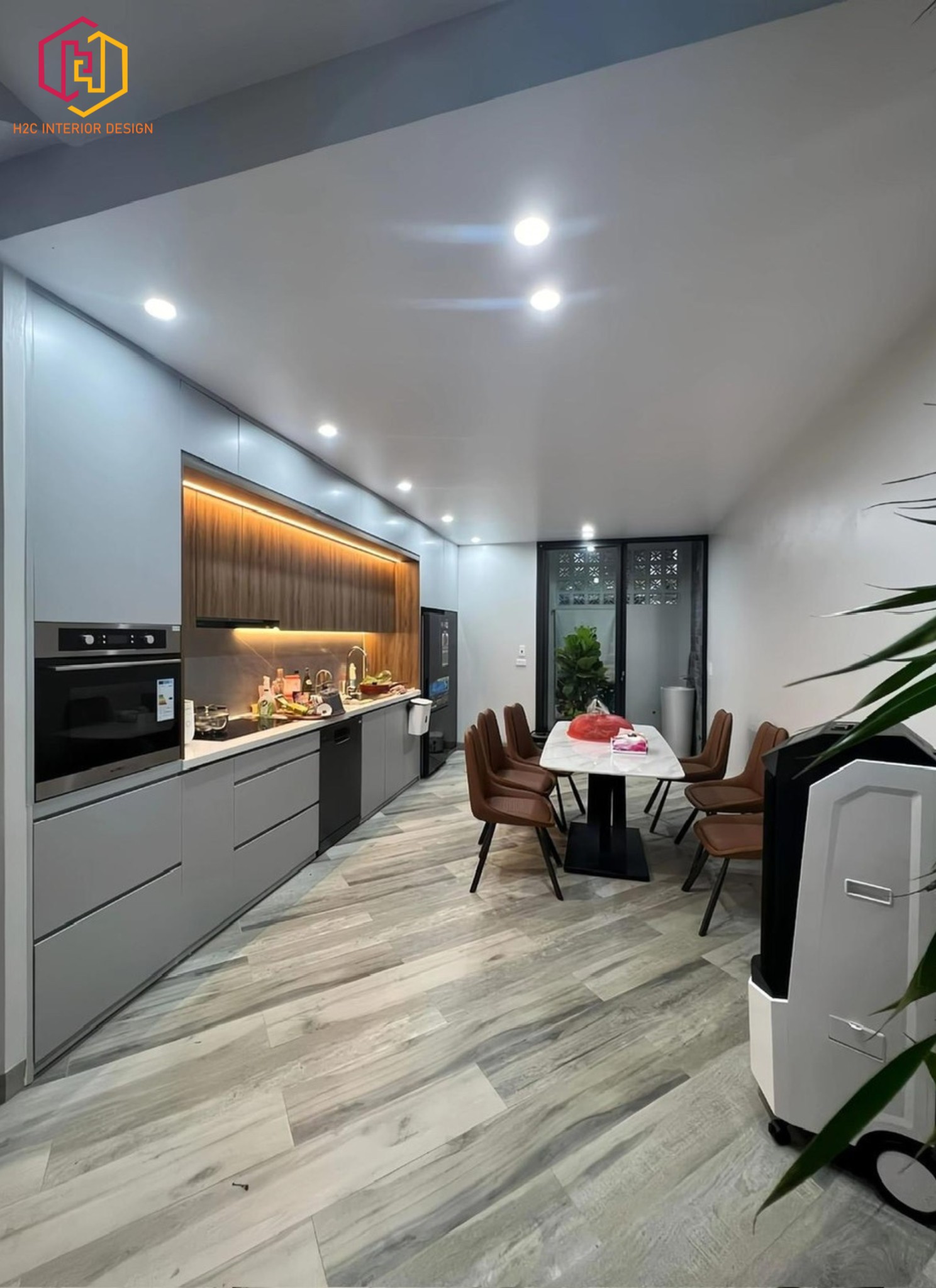 thiết kế nội thất hiện đại, thiết kế nội thất tối giản, nội thất hiện đại sang trọng, H2C INTERIOR DESIGN, Nội Thất H2C, Xây dựng H2C